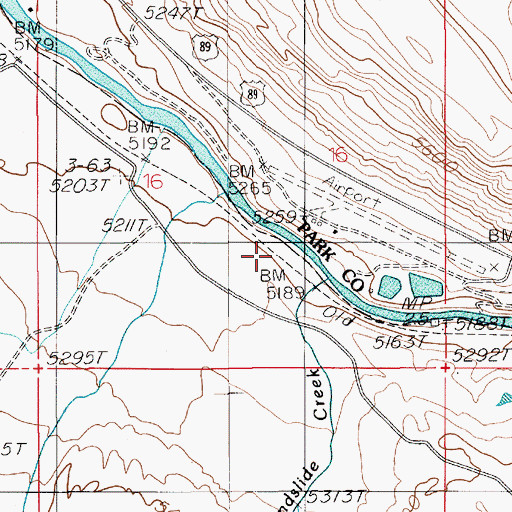 Topographic Map of Deever (historical), MT