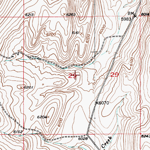 Topographic Map of Winter and Heath School (historical), MT
