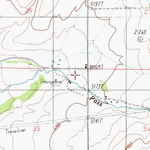 Topographic Map of Gallop Post Office (historical), MT