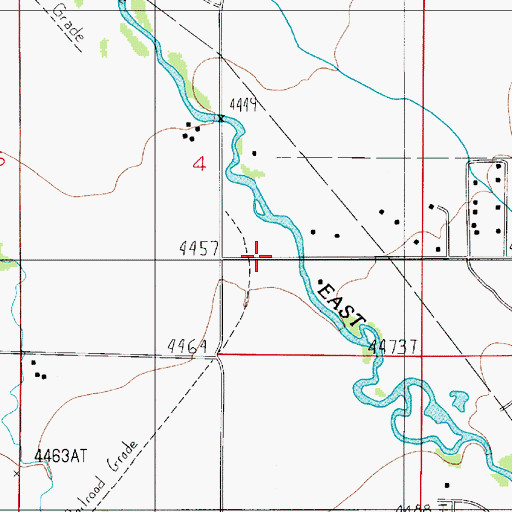 Topographic Map of Spain (historical), MT