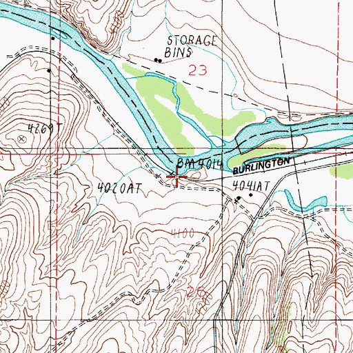 Topographic Map of Rekap (historical), MT