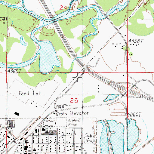 Topographic Map of Fort Henry (historical), MT