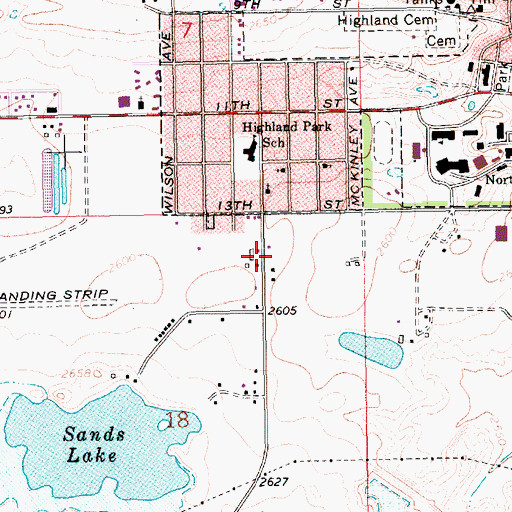 Topographic Map of The Church of Jesus Christ of Latter Day Saints, MT