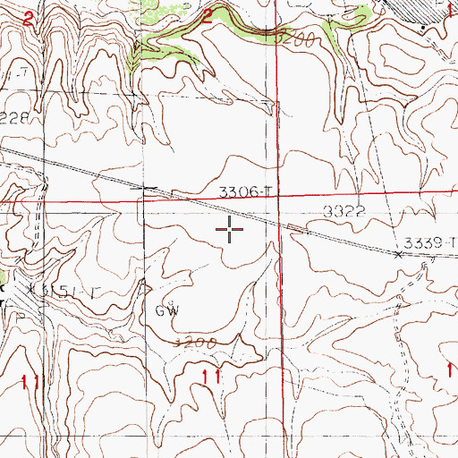 Topographic Map of Stone Child College, MT
