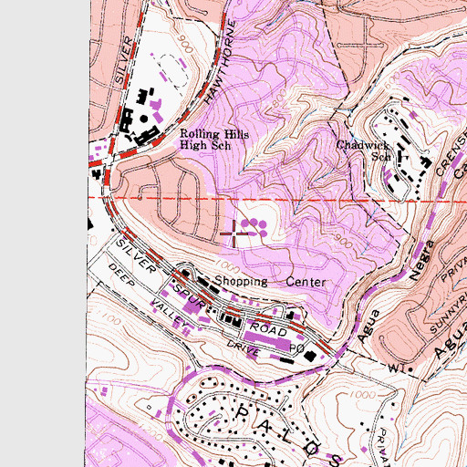 Topographic Map of Soleado Elementary School, CA