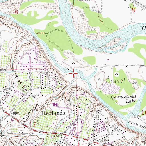 Topographic Map of Red Canyon, CO