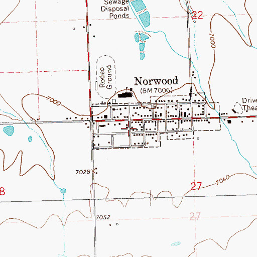 Topographic Map of Mad Jack Number One Mine, CO