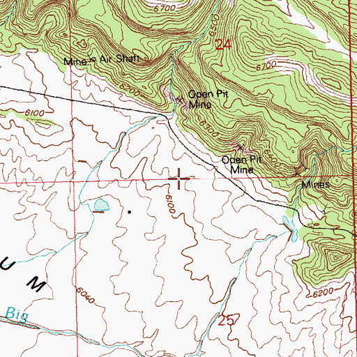 Topographic Map of Early Morn Group Mine, CO