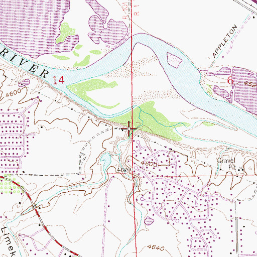 Topographic Map of Limekin Gulch, CO