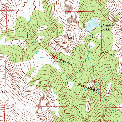 Topographic Map of Pitkin Mine, CO