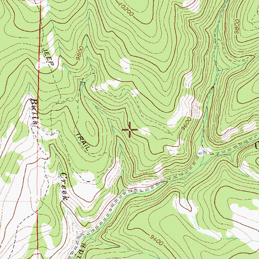 Topographic Map of Big Indian Group Mine, CO
