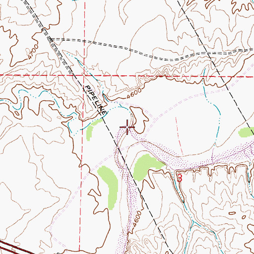 Topographic Map of Schiffer Mine, WY