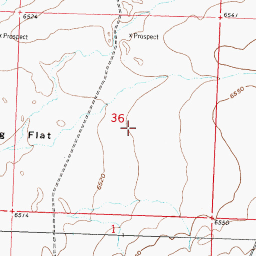 Topographic Map of State School Number One Mine, WY