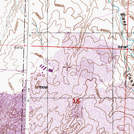 Topographic Map of Pit A-Two, WY