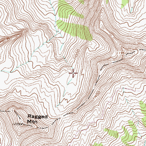 Topographic Map of Lands End Overlook Picnic Ground, CO
