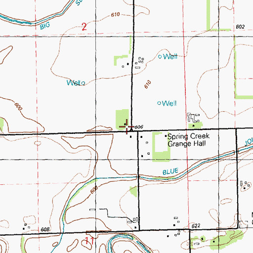 Topographic Map of Jackson School (historical), IL