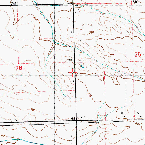 Topographic Map of Pleasant Hill School (historical), IL