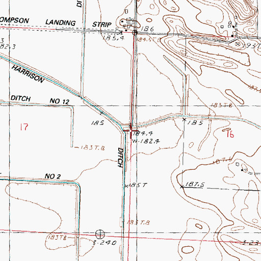 Topographic Map of Spath Spur, IL