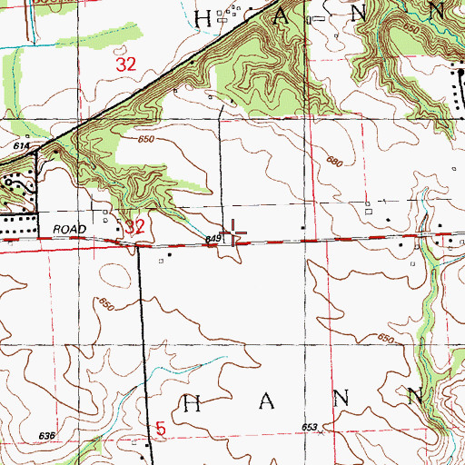 Topographic Map of Waite School (historical), IL