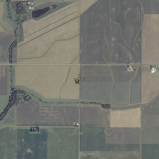 Aerial/Satellite Image of Dement School (historical), IL