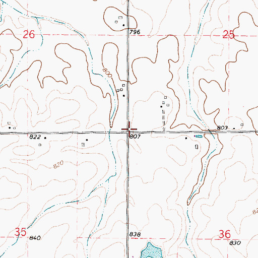 Topographic Map of Maple Grove School (historical), IL