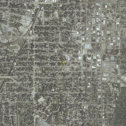 Aerial/Satellite Image of Saint Marys School, IL