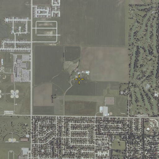 Aerial/Satellite Image of State University Farm, IL