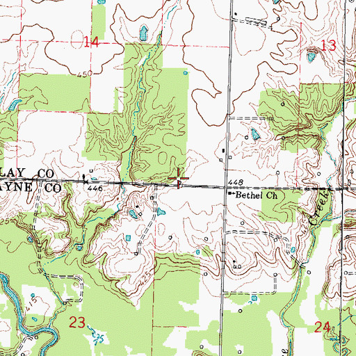 Topographic Map of Forest Hill School (historical), IL