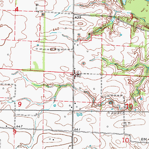 Topographic Map of Wheeler School (historical), IL