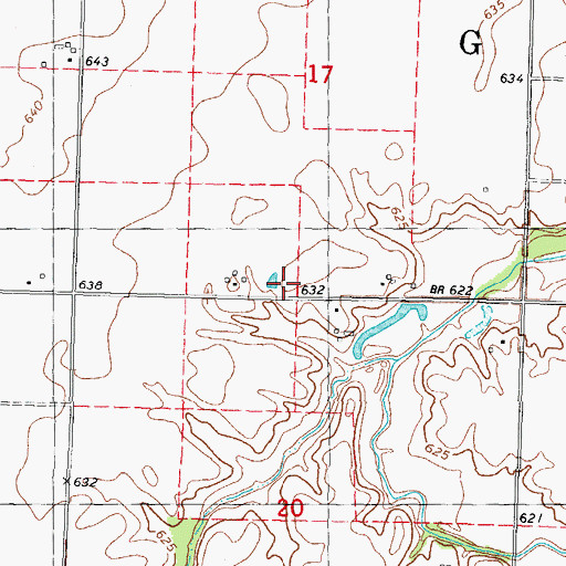 Topographic Map of Skinner School (historical), IL