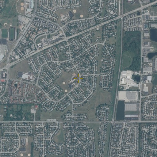Aerial/Satellite Image of Georgetown Elementary School, IL