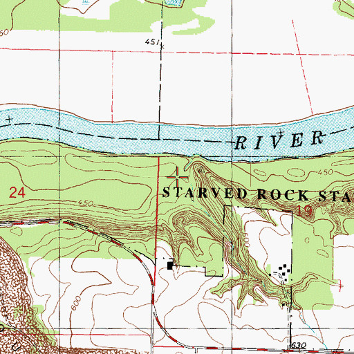 Topographic Map of Little Rock (historical), IL