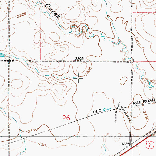 Topographic Map of Sekora Coulee, MT