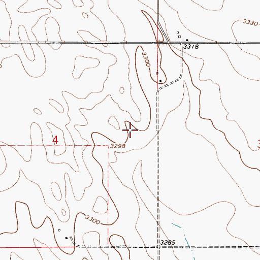 Topographic Map of Alma School (historical), MT