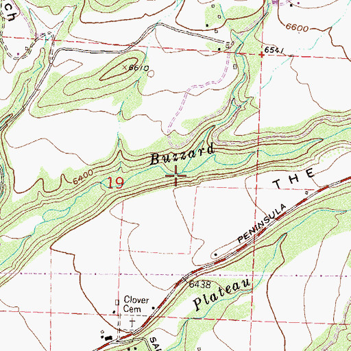 Topographic Map of Hawxhurst Creek, CO