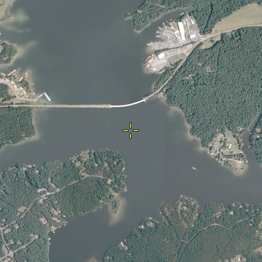 Aerial/Satellite Image of Mitchell Creek, VA