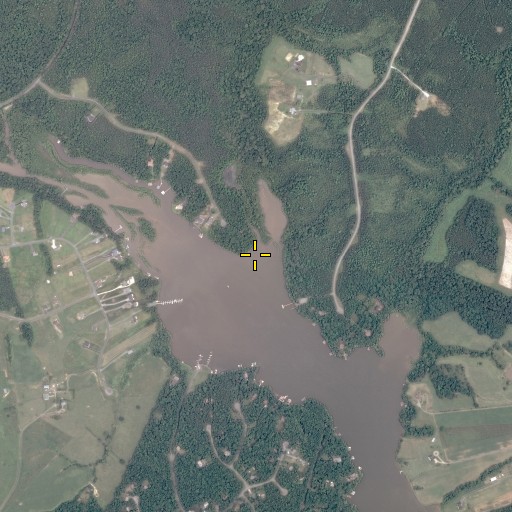 Aerial/Satellite Image of Daniels Point, VA