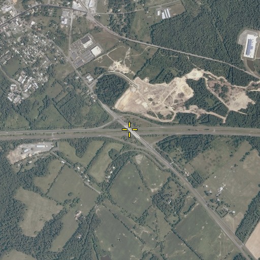 Aerial/Satellite Image of Interchange 28, VA