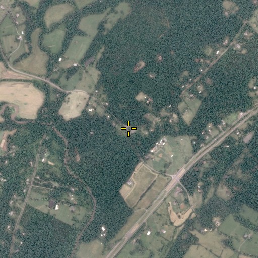 Aerial/Satellite Image of Waterloo School (historical), VA