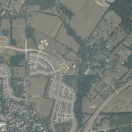 Aerial/Satellite Image of Round Hill Elementary School, VA