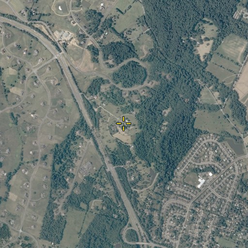 Aerial/Satellite Image of Fort Johnson (historical), VA