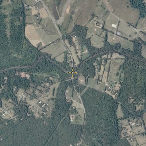 Aerial/Satellite Image of Evergreen Mills Bridge, VA