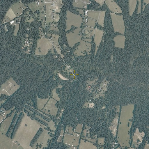 Aerial/Satellite Image of Hibbs Bridge, VA