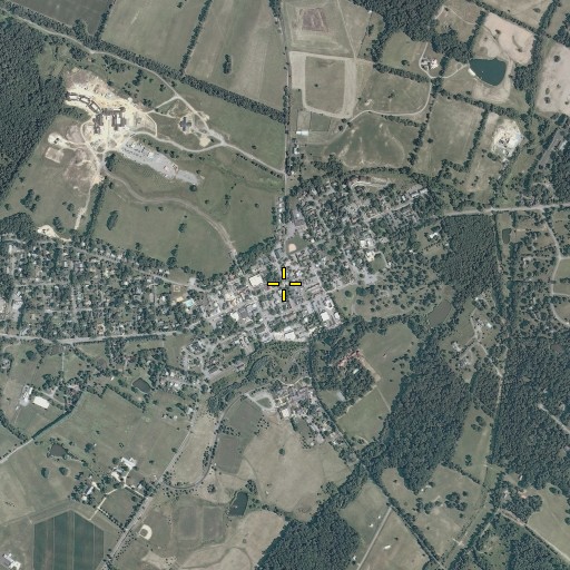 Aerial/Satellite Image of Middleburg Historic District, VA