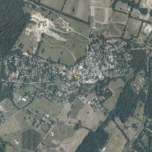 Aerial/Satellite Image of Middleburg Post Office, VA
