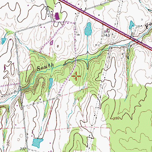 Topographic Map of Arcola Elementary School, VA