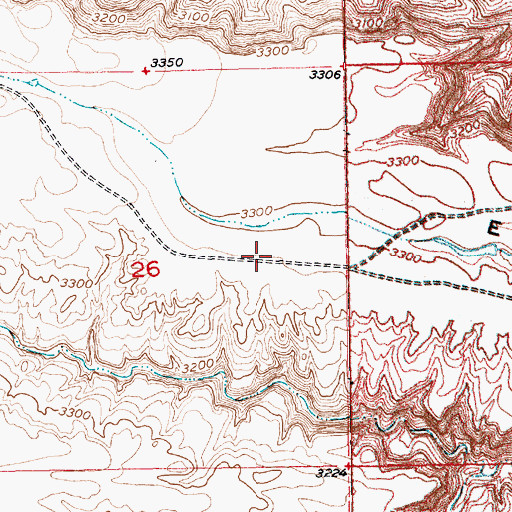 Topographic Map of Sneath Post Office (historical), MT
