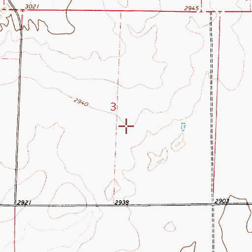 Topographic Map of Pleasant Valley (historical), MT