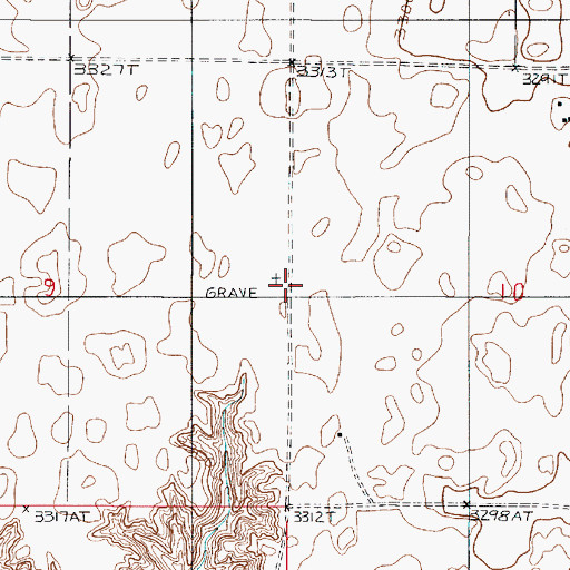 Topographic Map of German Baptist Church (historical), MT