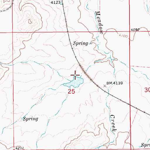 Topographic Map of Tobin (historical), MT